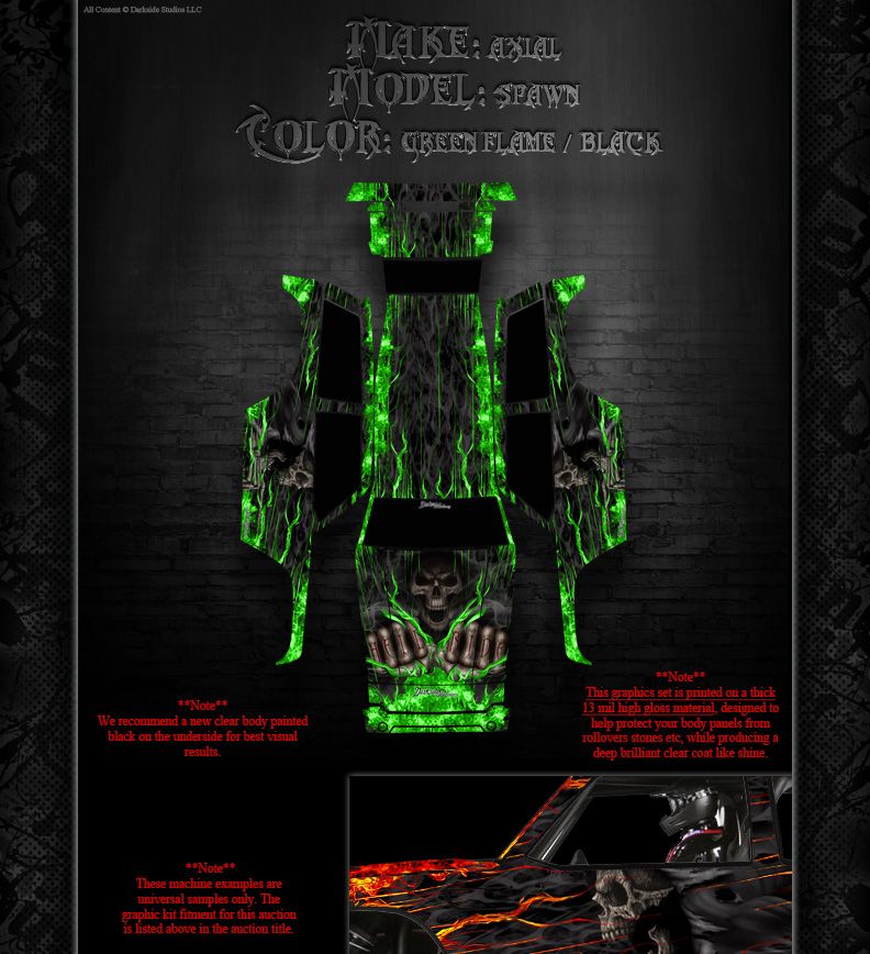 axial wraith spawn body mods